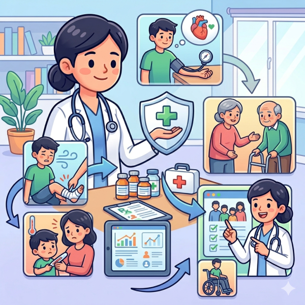 Khóa học "Xử trí tình huống thường gặp tại phòng khám bác sĩ gia đình"