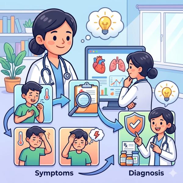 "Tư duy khám bệnh thực tế: Từ triệu chứng đến chẩn đoán ban đầu"